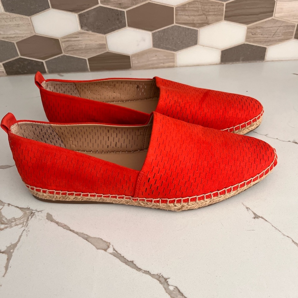 Franco Sarto - slip on Dobby shoe/espadrille. New in box. Size 9